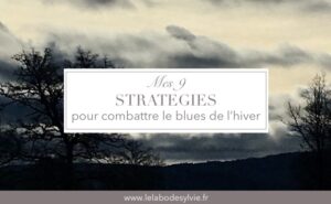 Mes 9 Stratégies Pour Combattre Le Blues De L'hiver - Le Labo De Sylvie